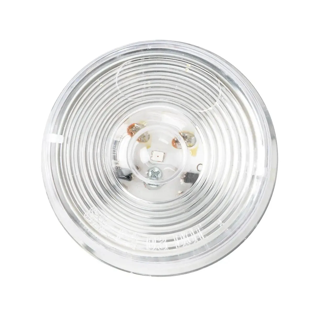 76433 2" RED/CLEAR 1 LED MARKER SEALED LIGHT