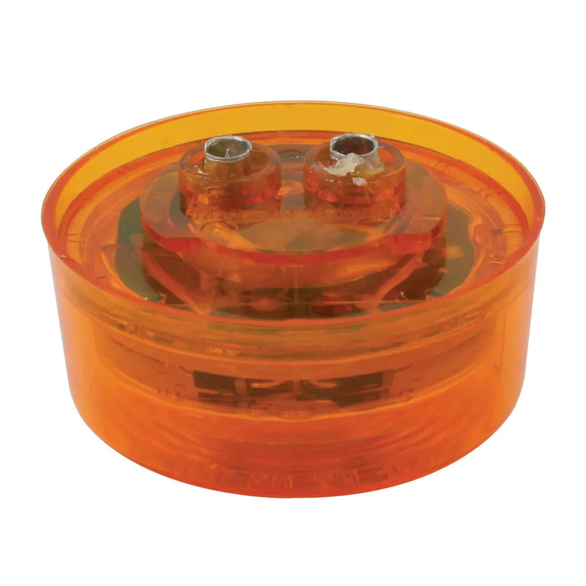 76433 2" RED/CLEAR 1 LED MARKER SEALED LIGHT