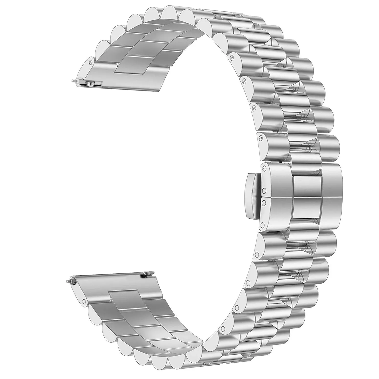 Amazfit GTR 3 (Pro) Steel Strap Presidential (Silver)