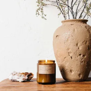 Amber & Moss Soy Candle