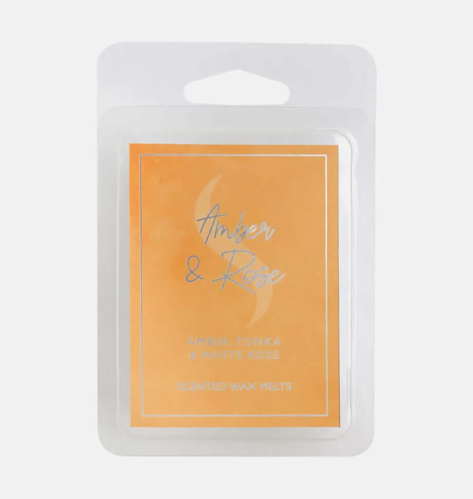 Amber & Rose Wax Melt 6 Pack