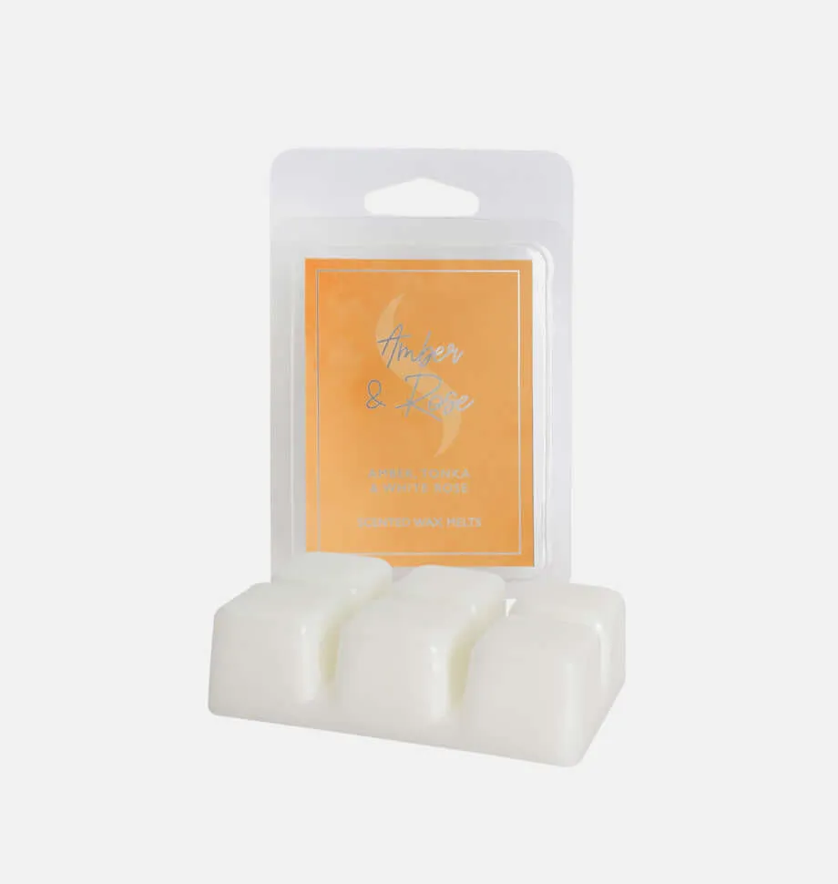 Amber & Rose Wax Melt 6 Pack