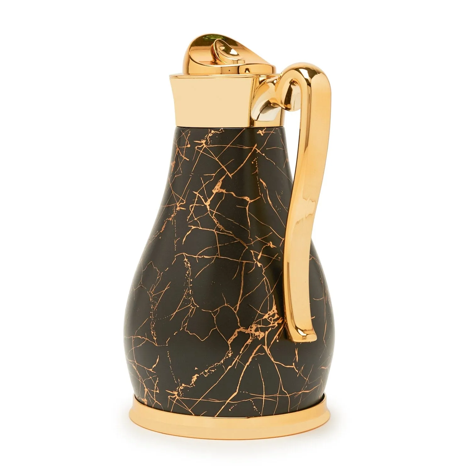 Amber Brava Gold Black 0.75L Flask - AM4407-750-BRV