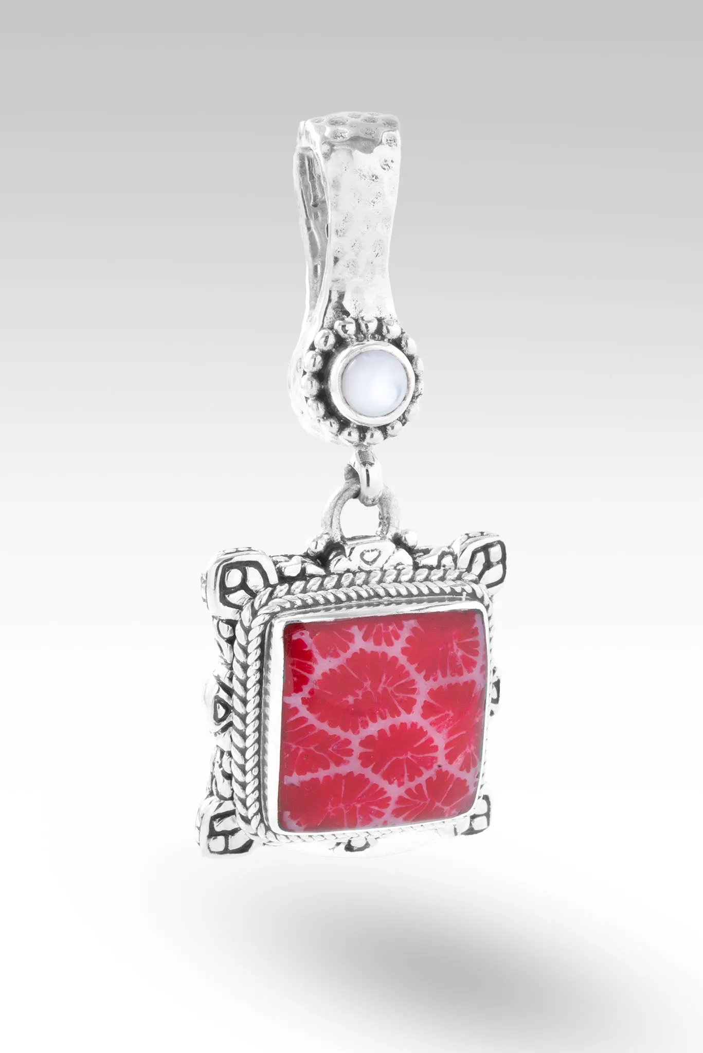 Believe Always Pendant™ in Red Indonesian Coral