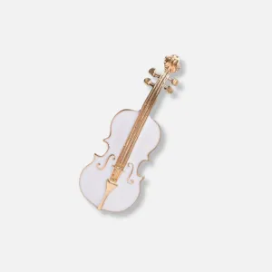 Brody Violin Lapel Pin Brooch