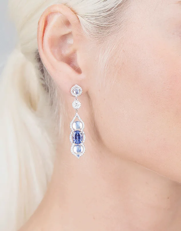 Cabochon Earrings