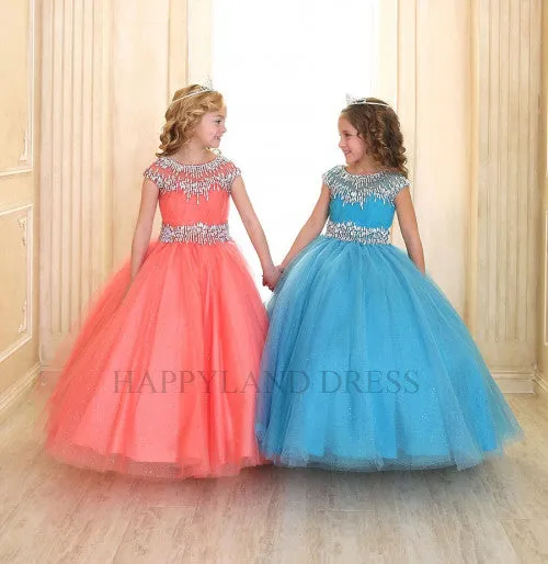 Champagne Sparkling Rhinestone Beaded Long Dress SY003