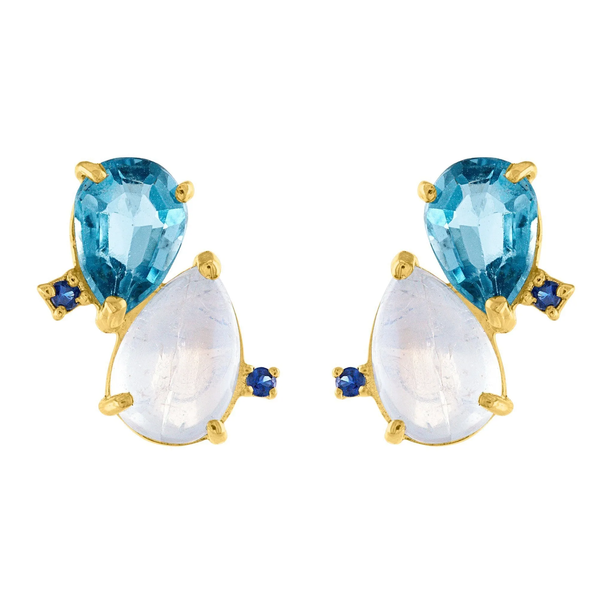 Cloud Stud Earrings