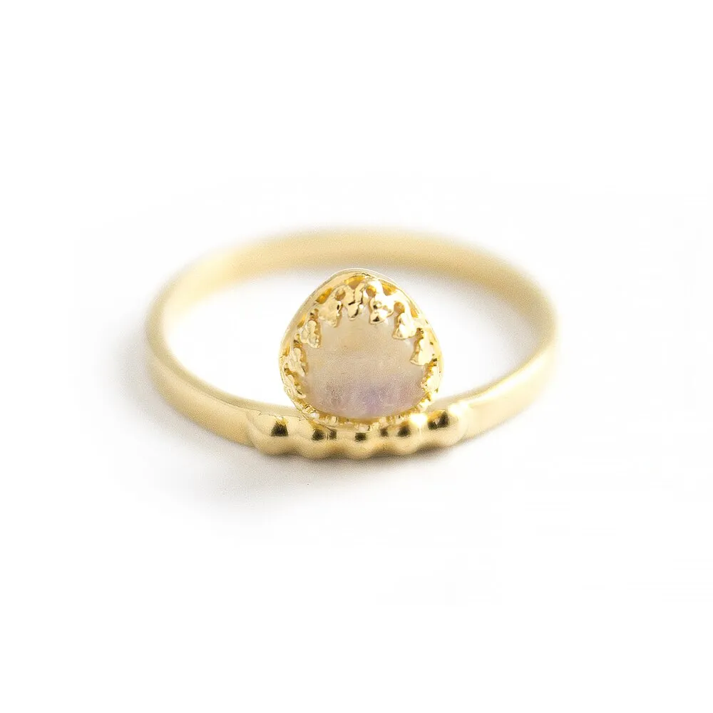 Gold Vermeil Troie Ring