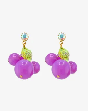 GRAPE CRUSH EARRINGS