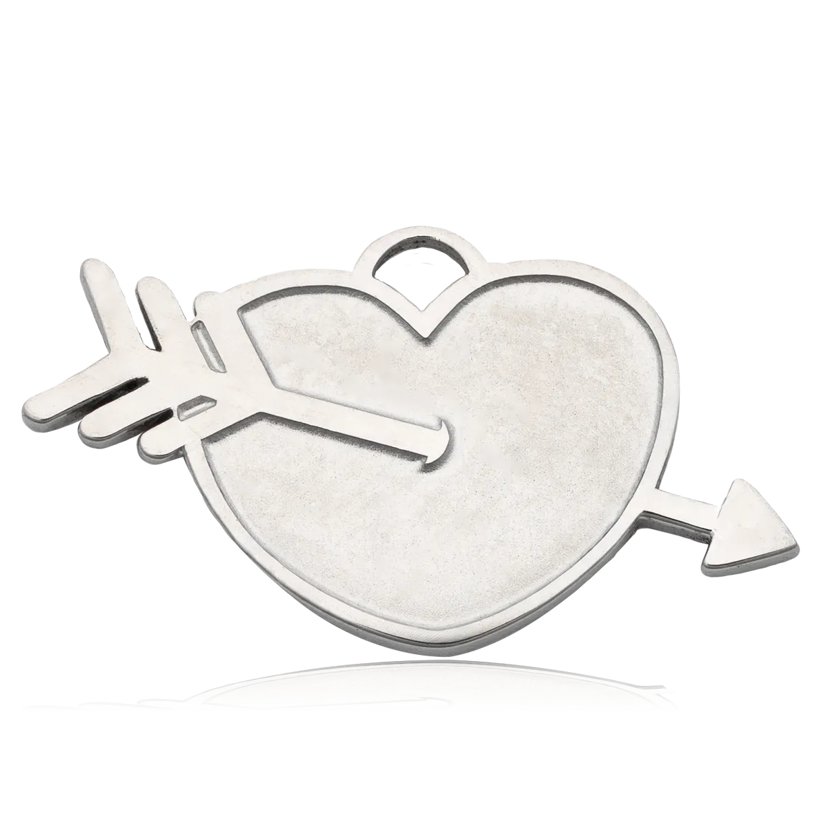 Heart and Arrow Charm with Green Yellow Jade Charity Bracelet