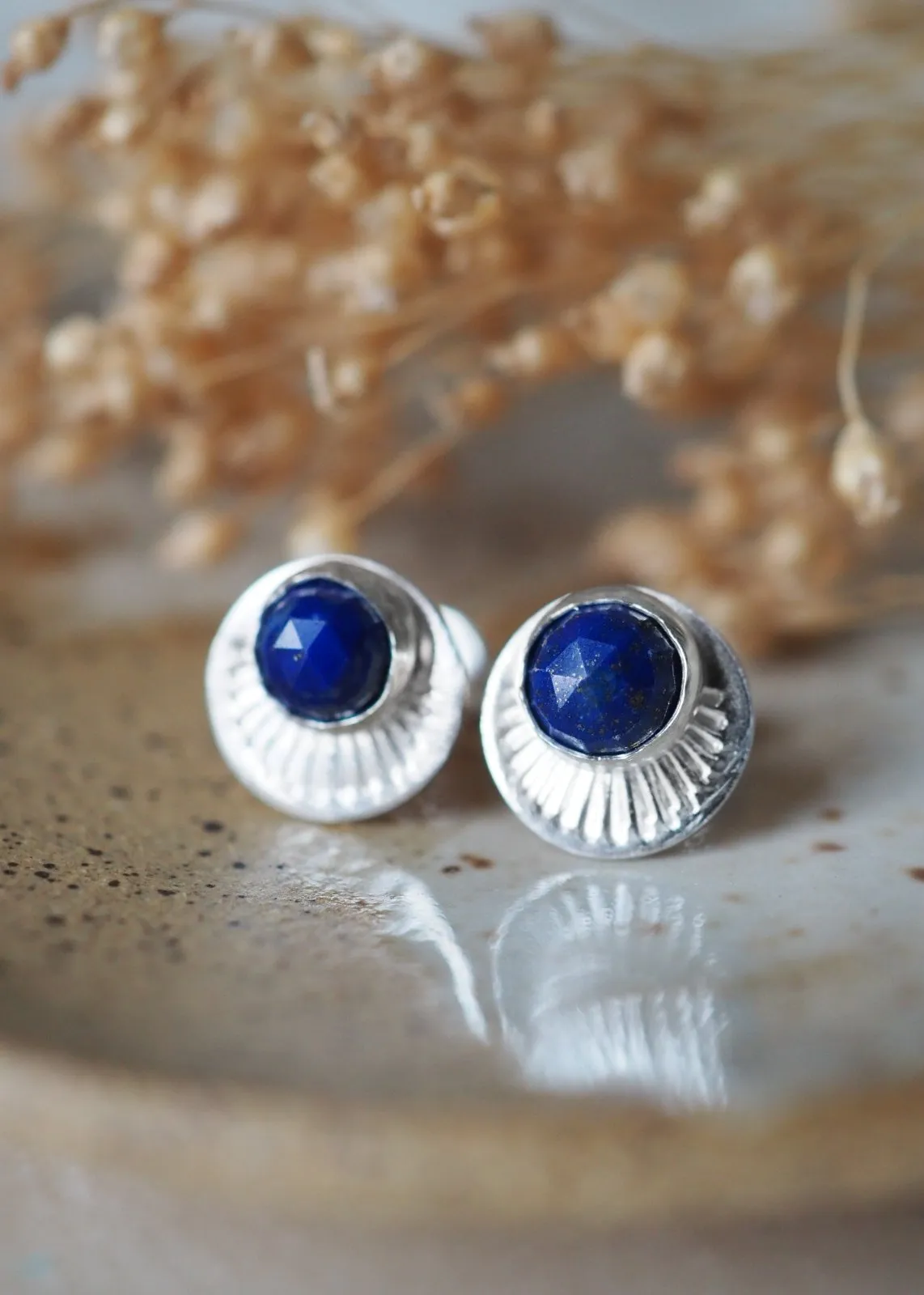 Horizon Stud Earrings - Sterling Silver