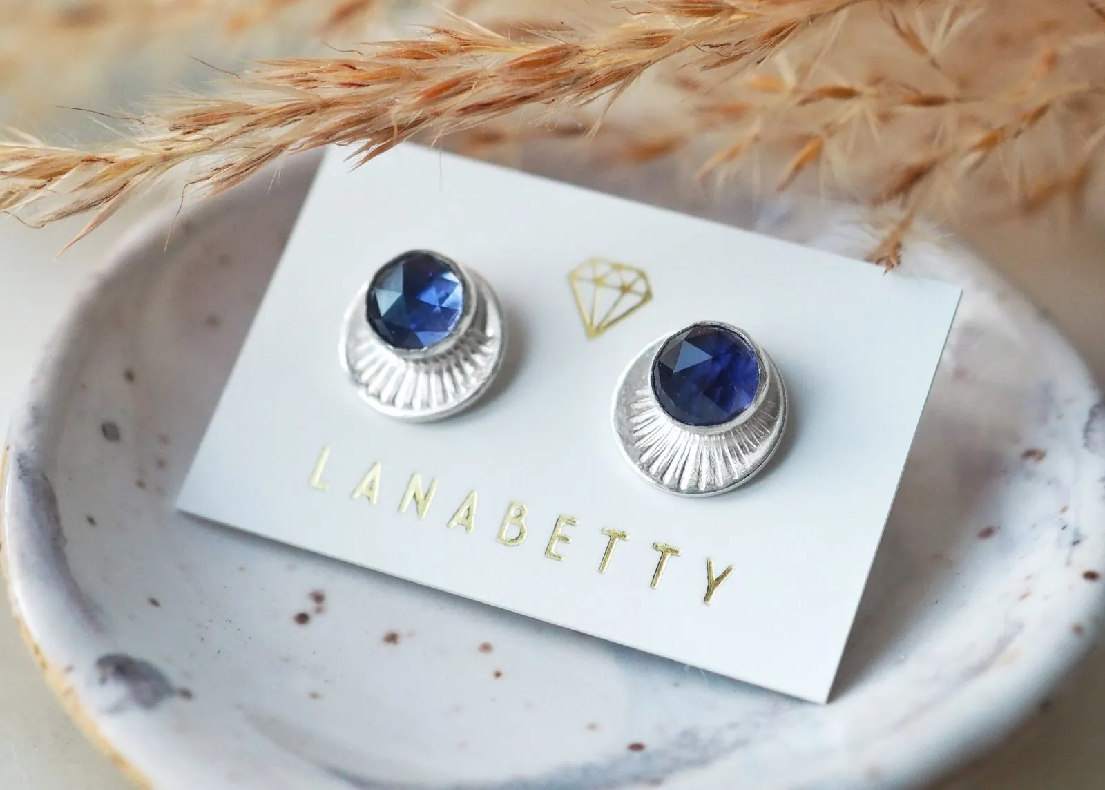 Horizon Stud Earrings - Sterling Silver