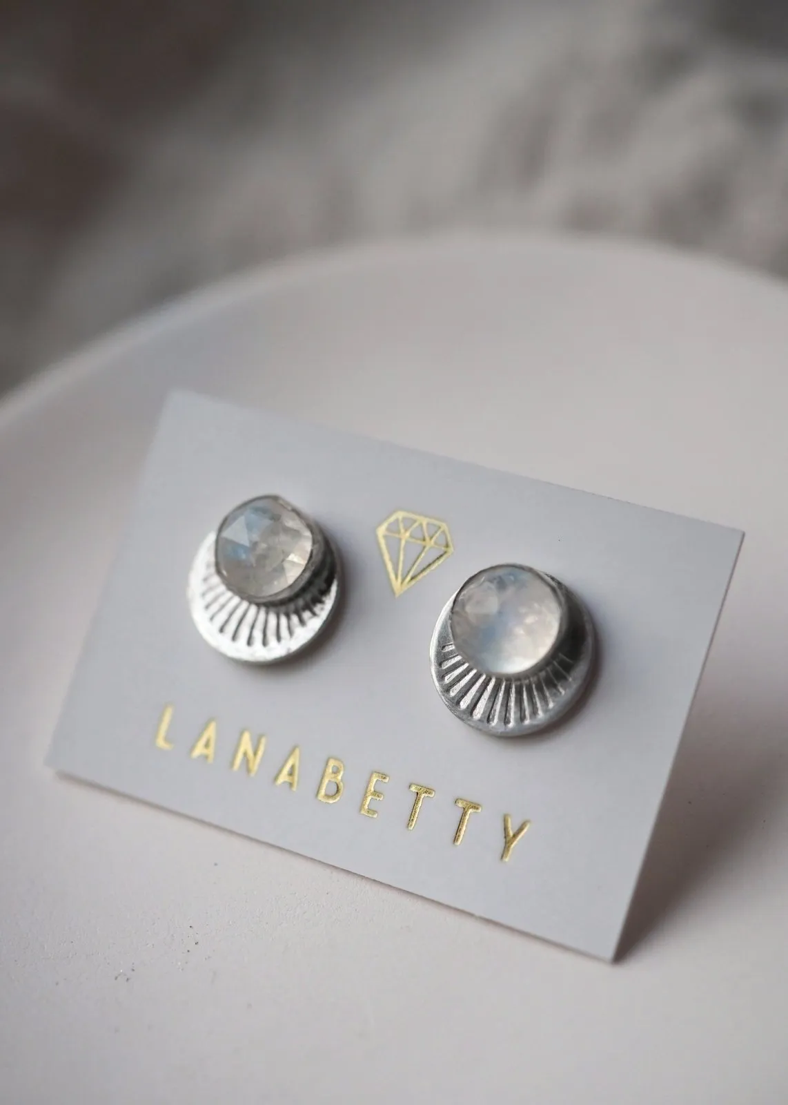 Horizon Stud Earrings - Sterling Silver