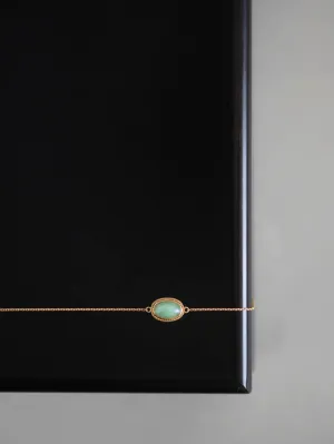 Jade oval Bracelet _ 22SS LABO / 現品