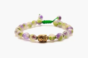 Jade Stone Buddha Face Bracelet