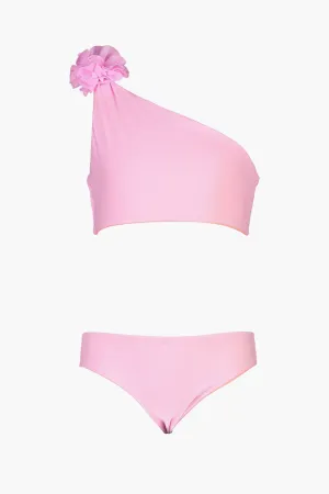 Kids Swimsuit Snapper Rock Neon Coral (Size 16 left)