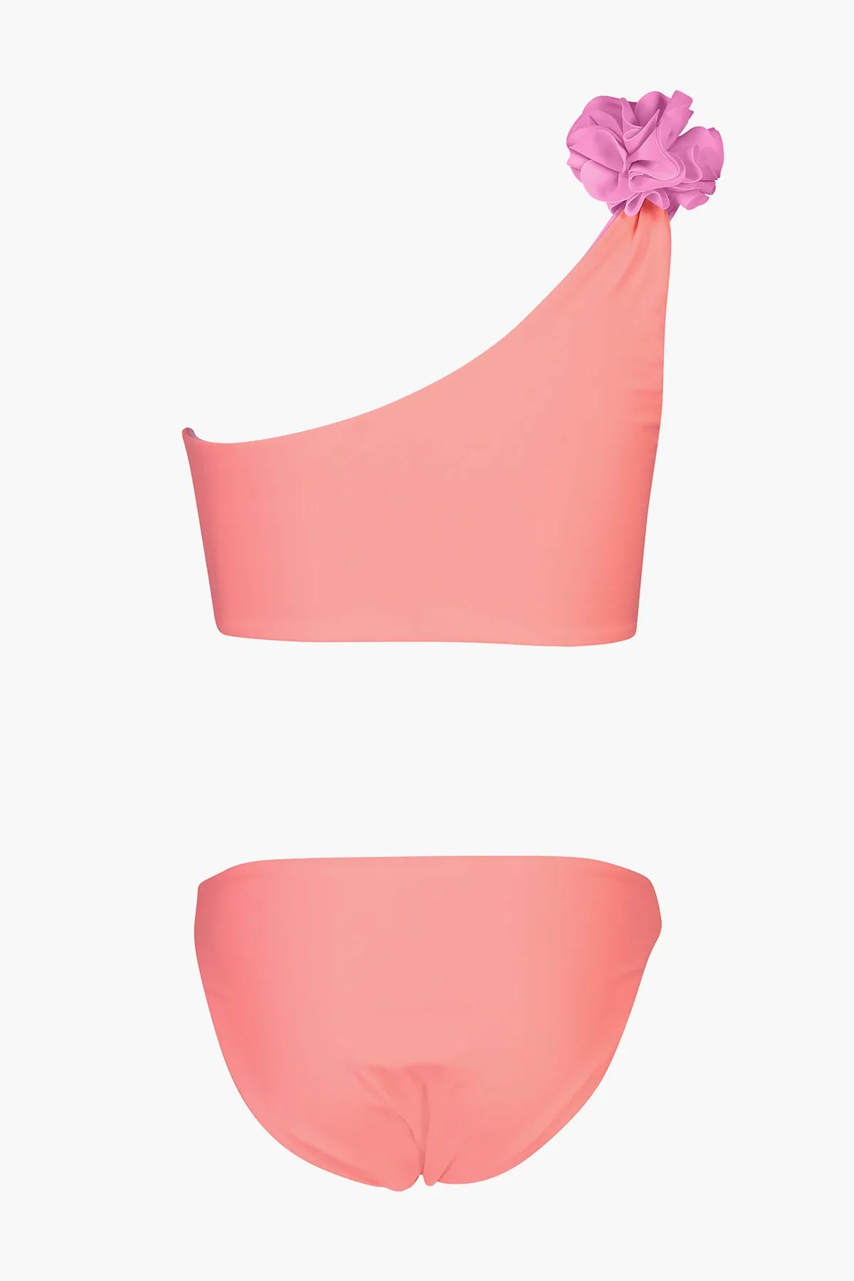Kids Swimsuit Snapper Rock Neon Coral (Size 16 left)