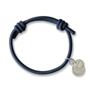 KNOT BRACELET DEEP GREY
