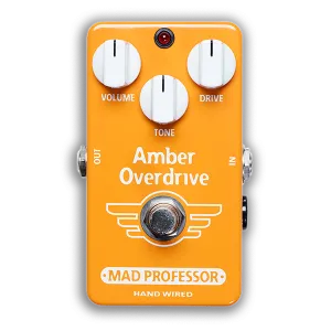 Mad Professor AMBER Overdrive Guitar Effects Pedal - Hand Wired