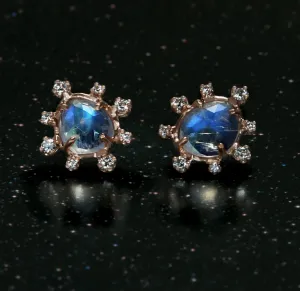 Moonstone Burst Earrings