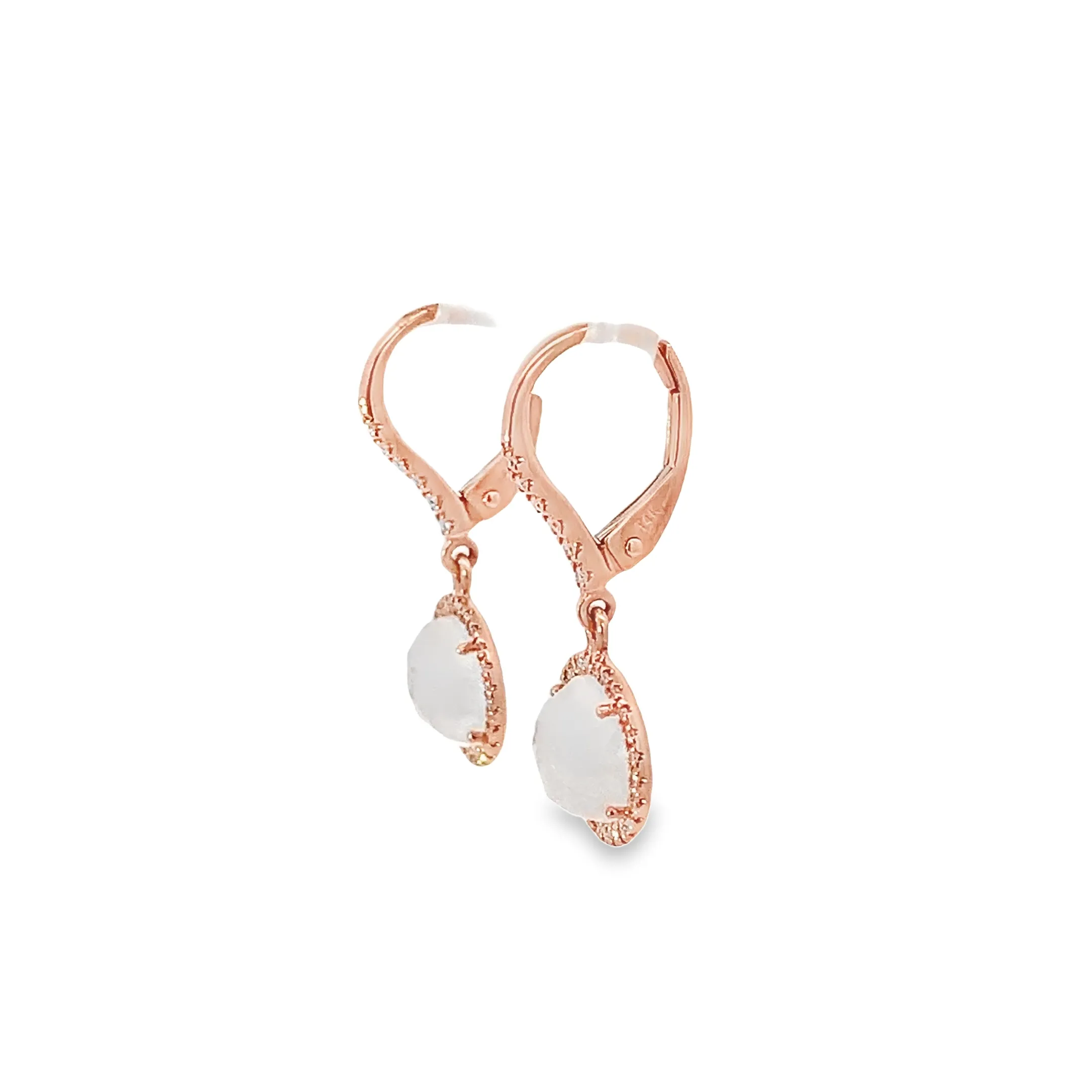 Moonstone Drop Earrings