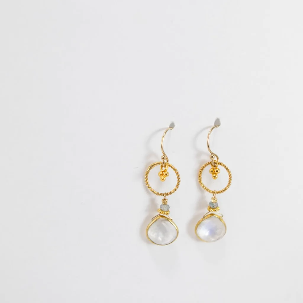Moonstone Earrings