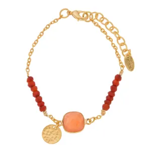 Orange Katie Bracelet