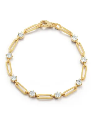 Phoebe Diamond Chain Bracelet