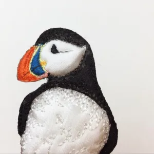 Puffin Brooch