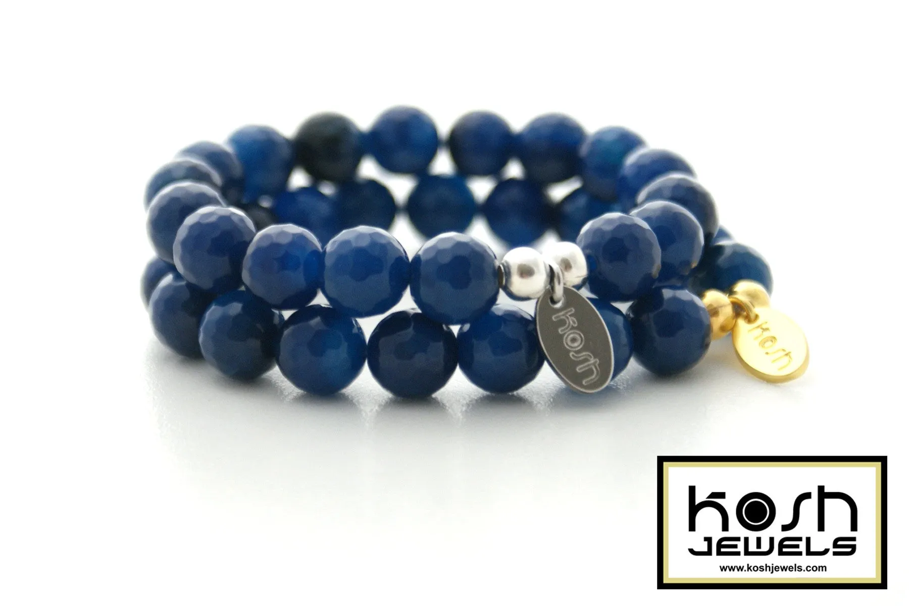 RAINBOW COLLECTION 10mm- Signature Beaded Bracelet