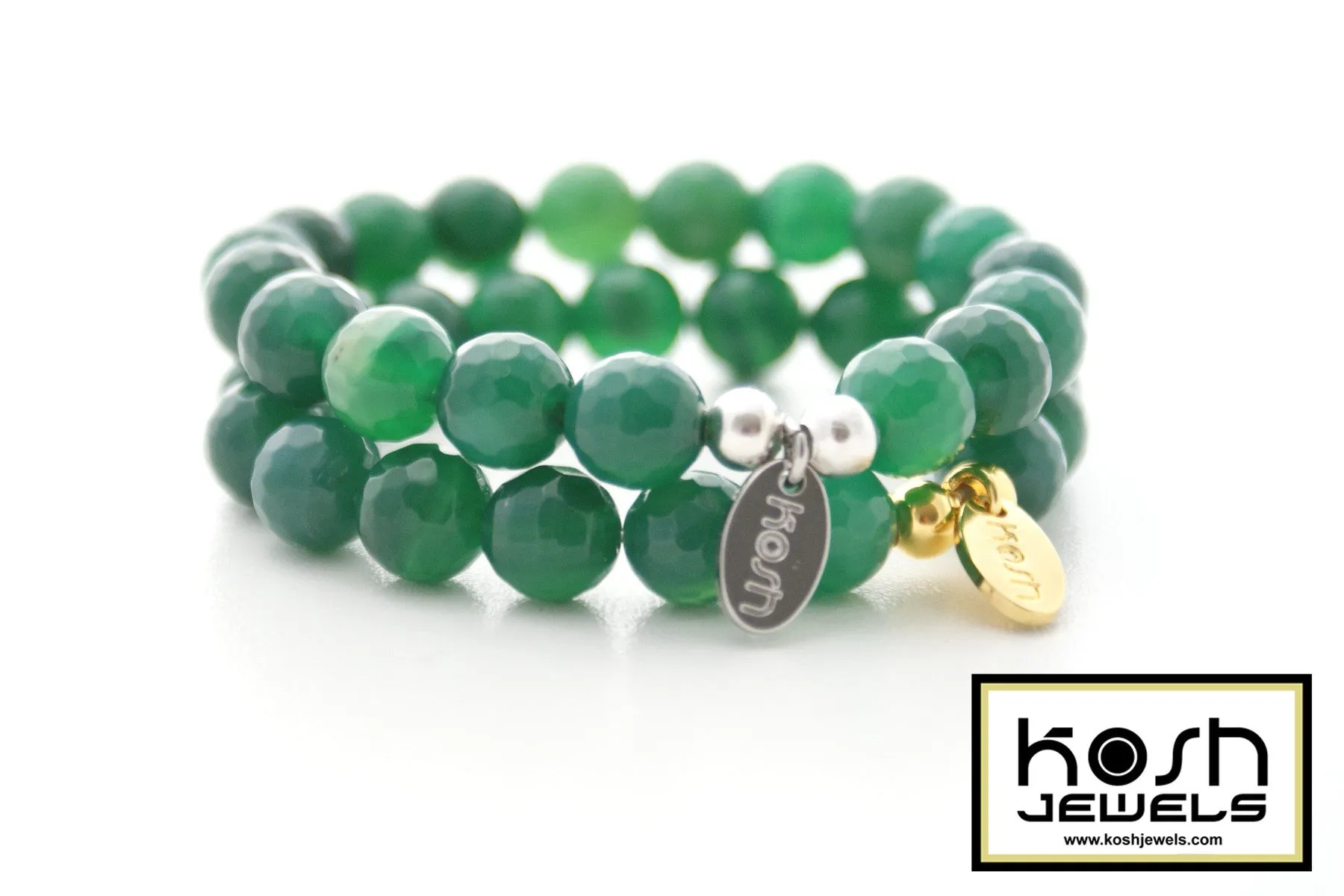 RAINBOW COLLECTION 10mm- Signature Beaded Bracelet