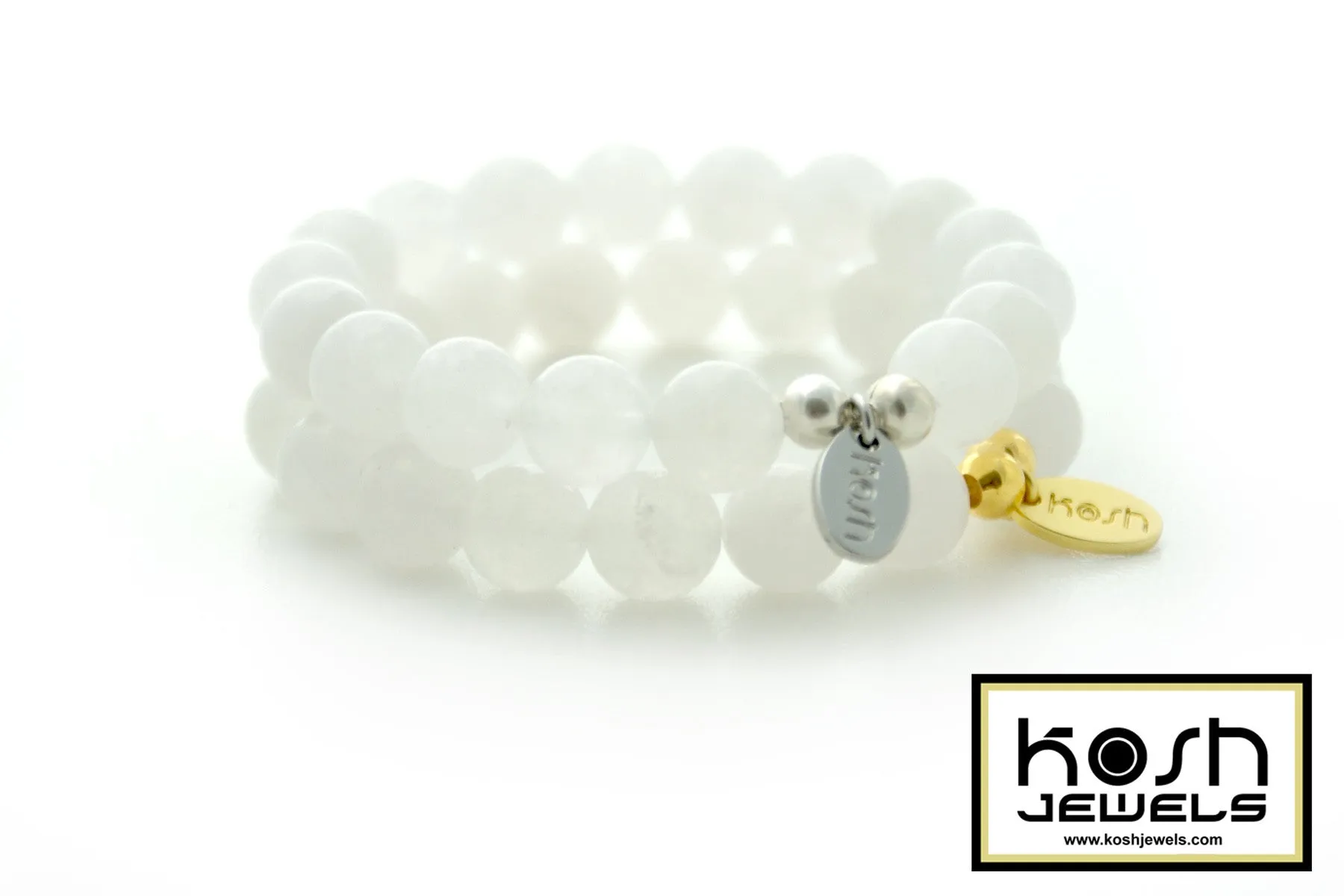 RAINBOW COLLECTION 10mm- Signature Beaded Bracelet