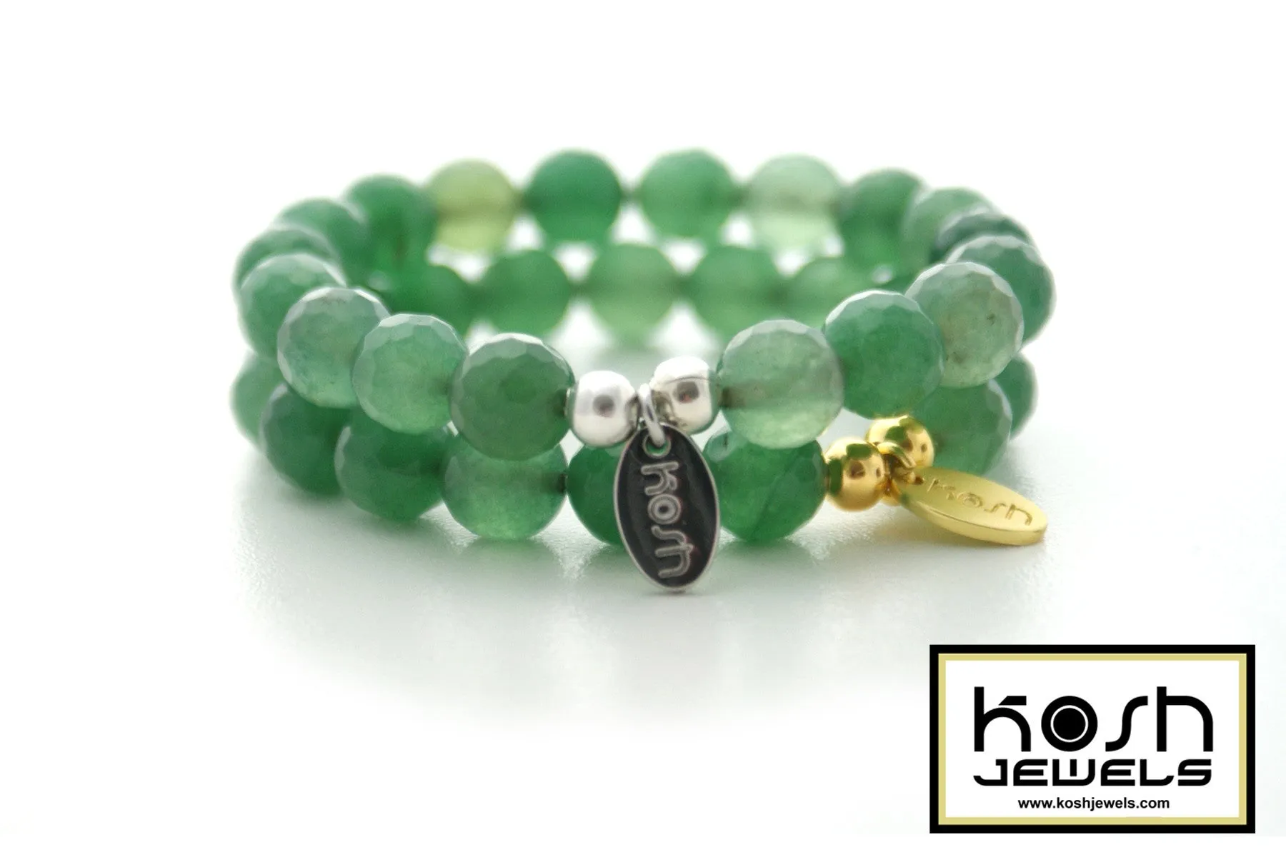 RAINBOW COLLECTION 10mm- Signature Beaded Bracelet
