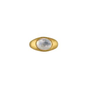 Rainbow Moonstone Roz Ring