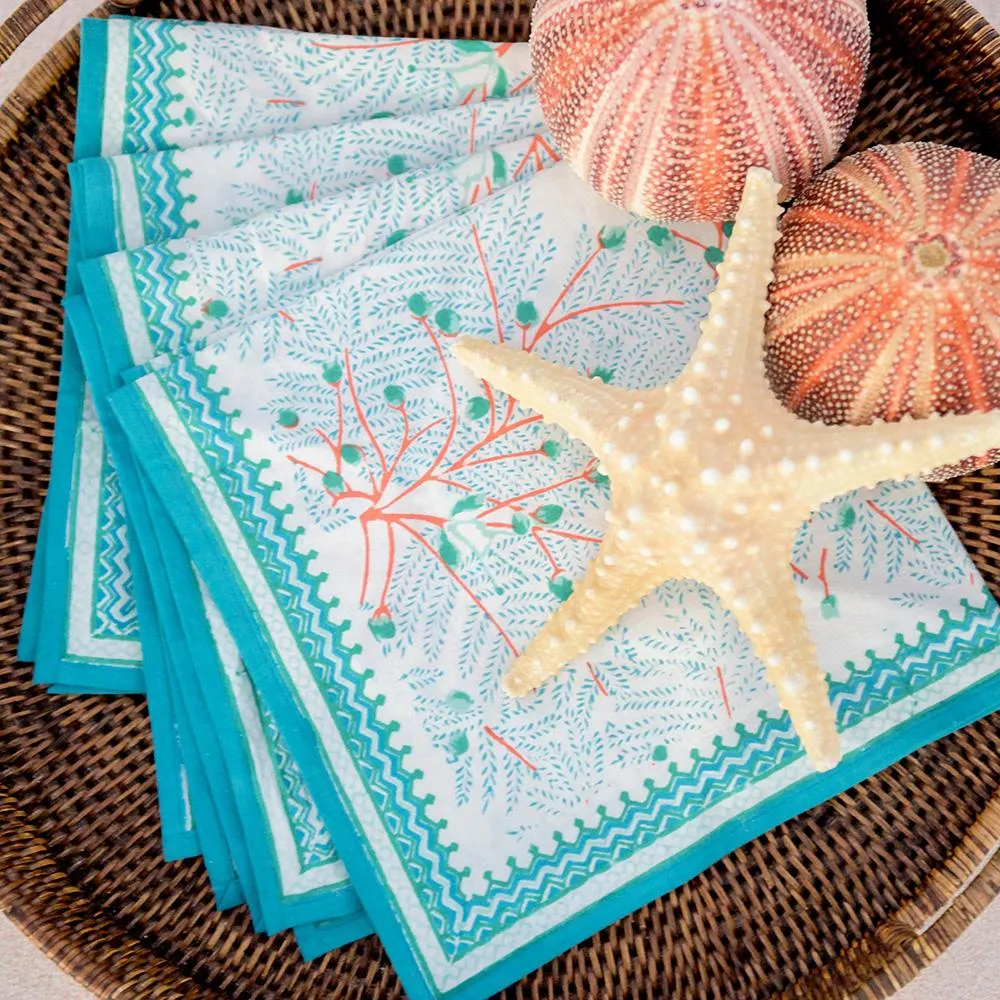 Sea Fan Napkin | Set of 4