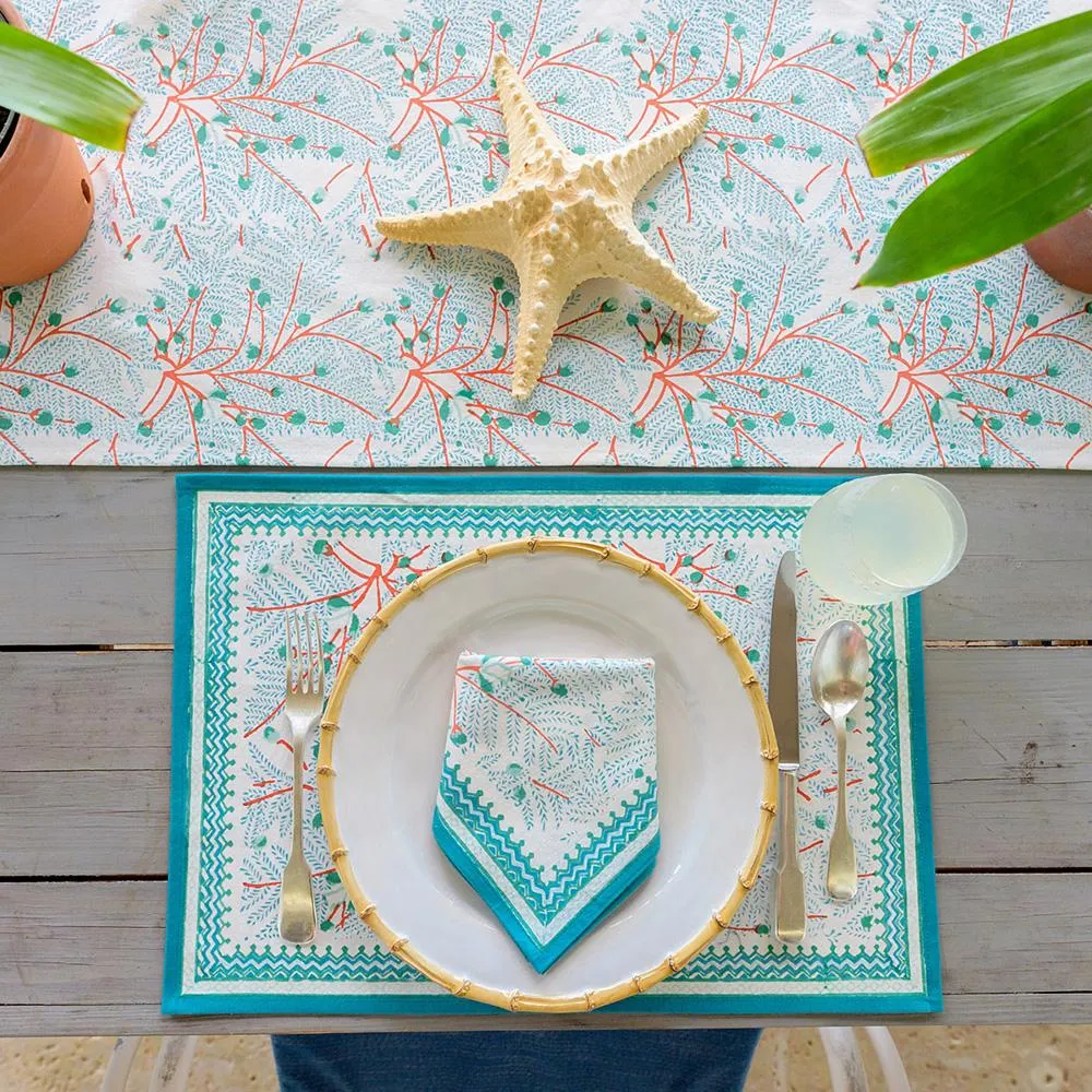Sea Fan Napkin | Set of 4
