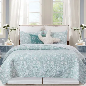 Seafoam Reef Quilt Set