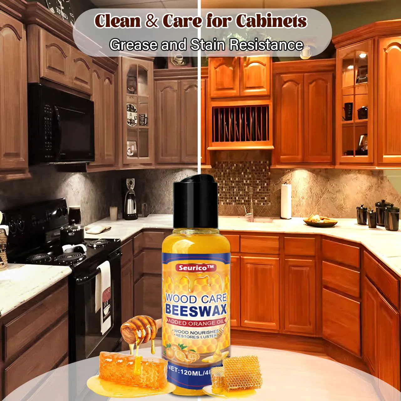 SEURICO  Wood Care Beeswax &Added Orange Oil
