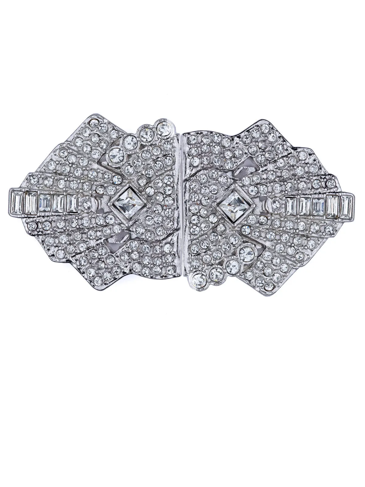 Shirley Double Clip Brooch