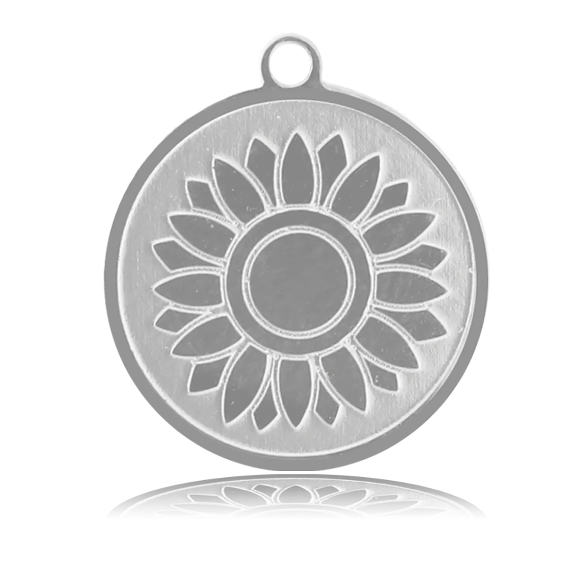 Sunflower Charm with Lemonade Jade Charity Bracelet