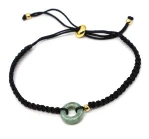 Type A Jadeite Jade Mini Donut Bracelet Series BR20044